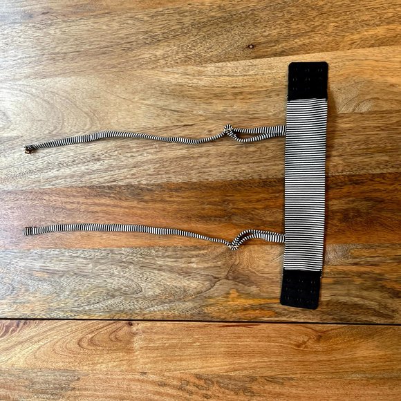 BRA LAB PINSTRIPE BACK BAND (small) and Straps - Picture 3 of 5